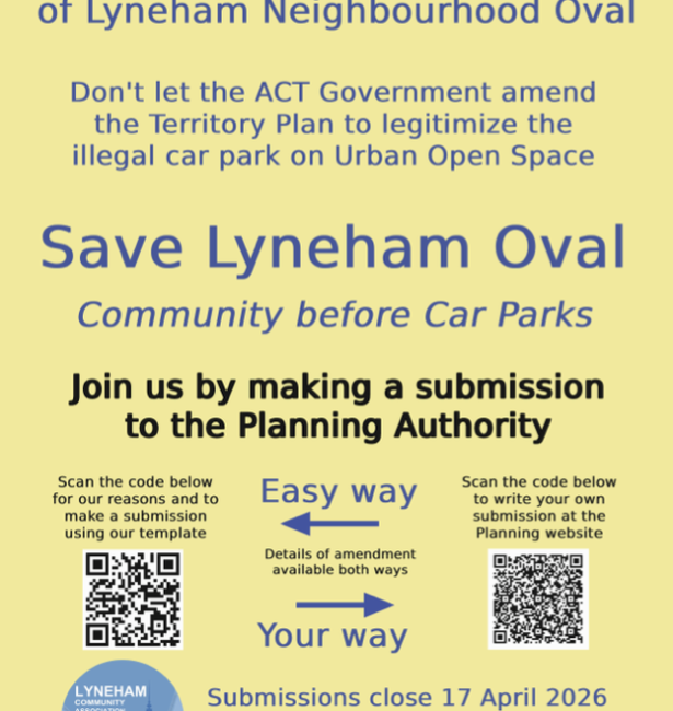 Save Lyneham Oval